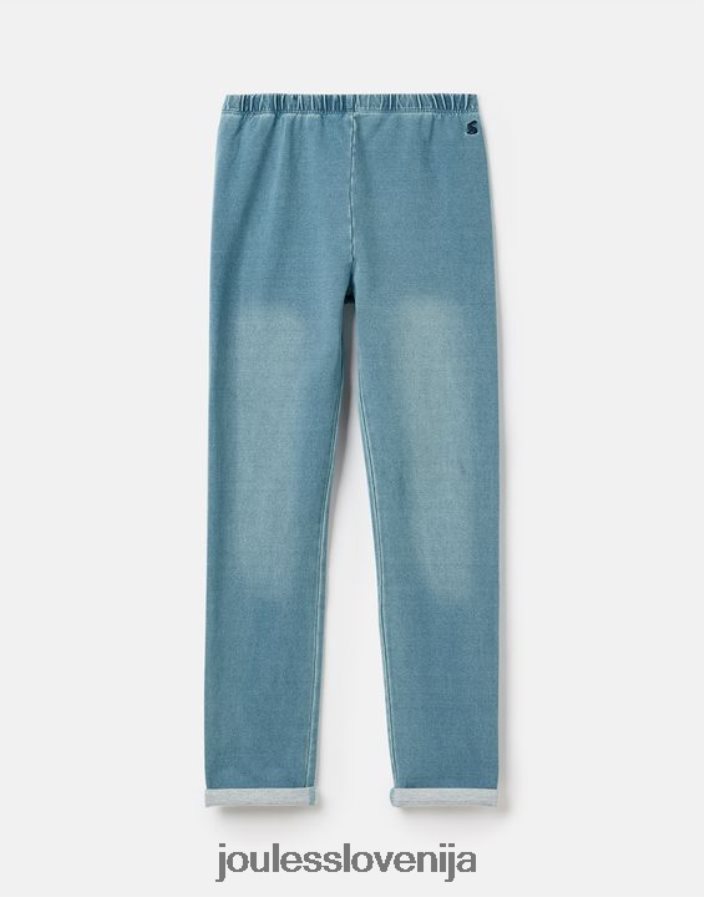 Joules oblačila dekleta minnie jersey denim pajkice 2-12 let NFBJ4H301 denim