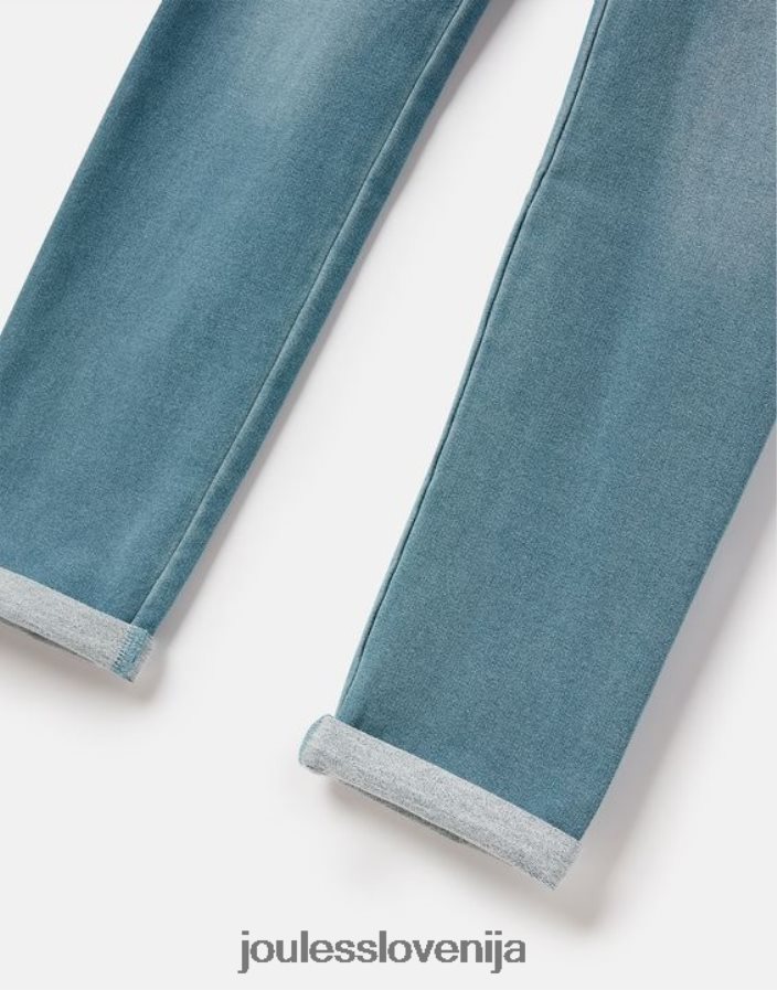 Joules oblačila dekleta minnie jersey denim pajkice 2-12 let NFBJ4H301 denim