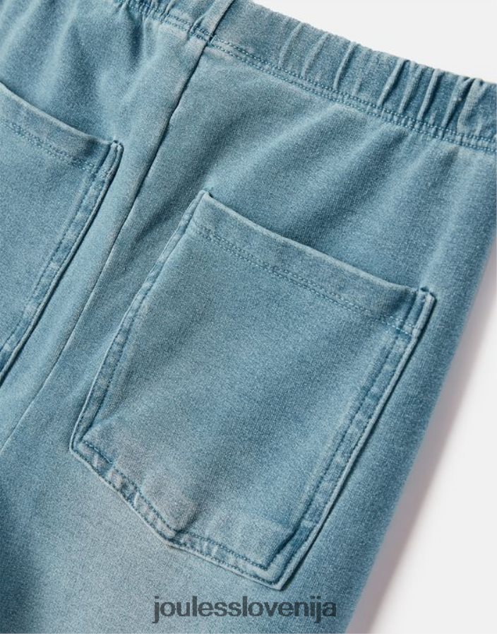 Joules oblačila dekleta minnie jersey denim pajkice 2-12 let NFBJ4H301 denim