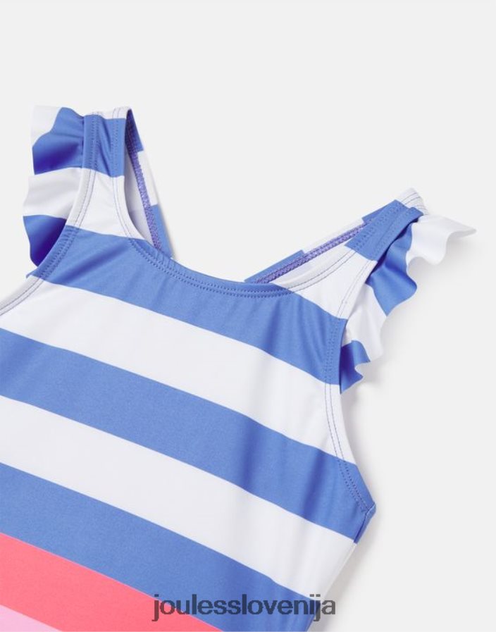 Joules oblačila dekleta laurielle tankini 2-12 let NFBJ4H296 več črt