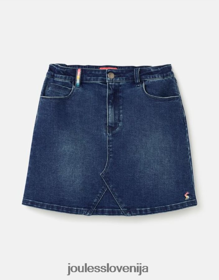 Joules oblačila dekleta hollis krilo iz jeansa s 5 žepi 1-12 let NFBJ4H292 denim