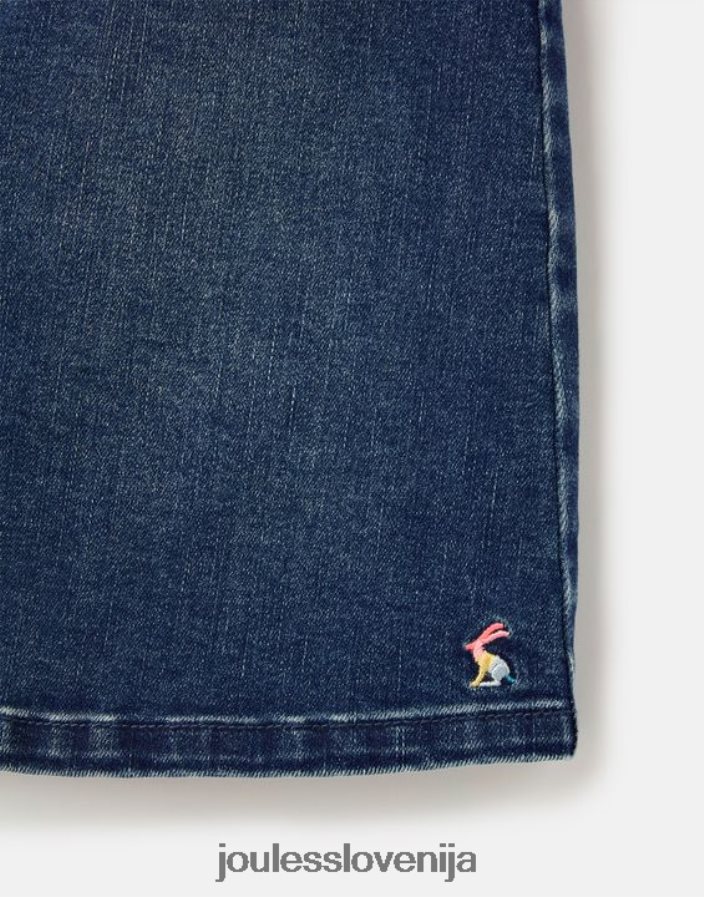 Joules oblačila dekleta hollis krilo iz jeansa s 5 žepi 1-12 let NFBJ4H292 denim