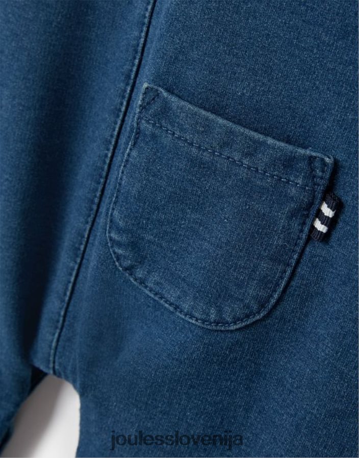 Joules oblačila dojenčki Maybridge hlače iz jeansa 0-24 mesecev NFBJ4H424 denim