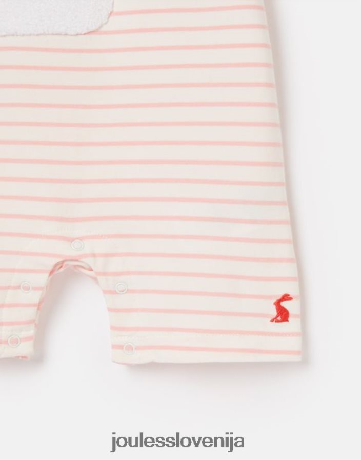 Joules oblačila dojenčki patch artwork romper 0-24 mesecev NFBJ4H403 pnkweahr