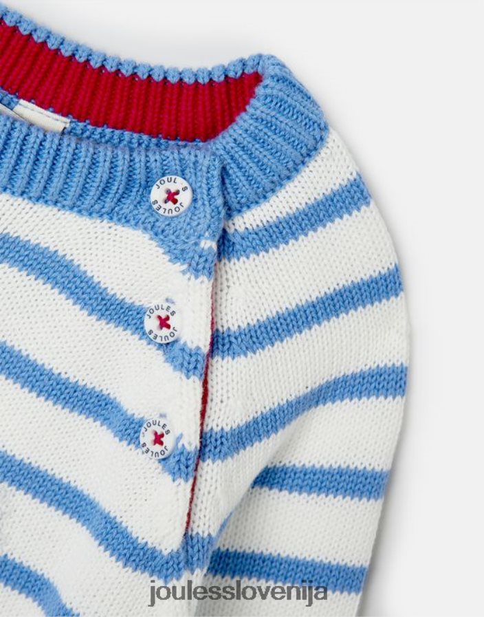 Joules oblačila dojenčki winnie intarzija pulover 0-3 leta NFBJ4H411 zajčji trak