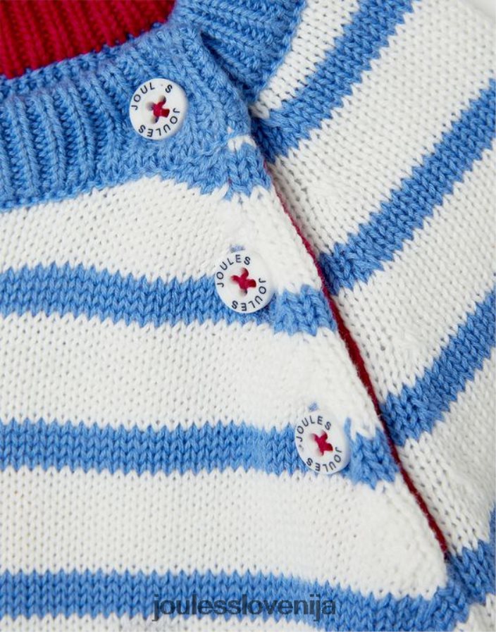 Joules oblačila dojenčki winnie intarzija pulover 0-3 leta NFBJ4H411 zajčji trak