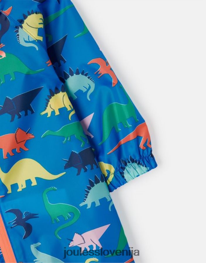 Joules oblačila fantje Puddle nepremočljiva reciklirana puddlesuit 1-3 leta NFBJ4H439 dino modra