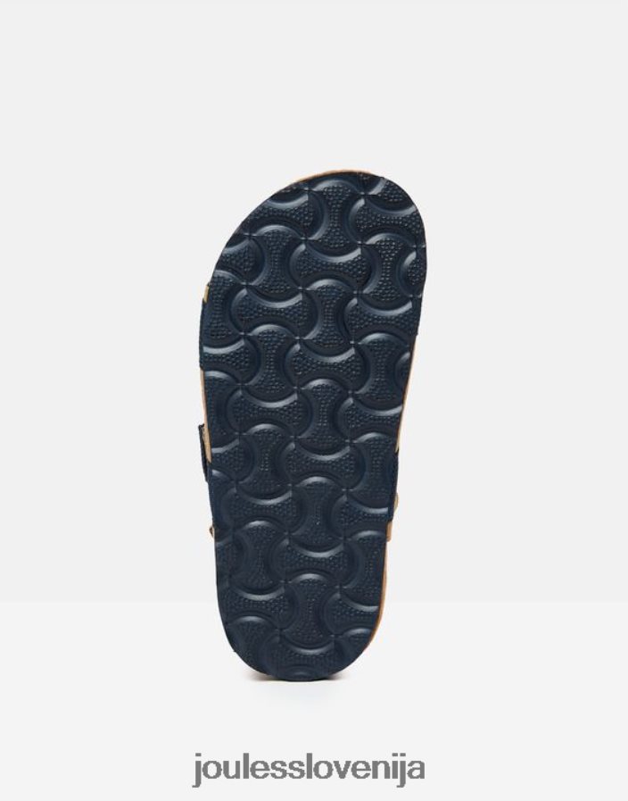 Joules obutev fantje toby sandali z velcro trakom NFBJ4H389 tan mornarica