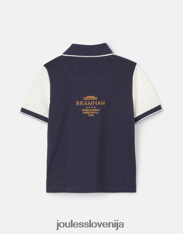 Joules oblačila fantje otroški unisex bramham polo 2-12 let NFBJ4H84 pacifik