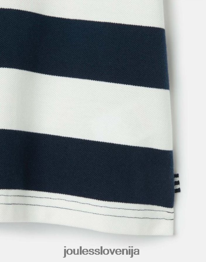 Joules oblačila fantje polo majica s črtami iz lesa 2-12 let NFBJ4H387 francoska mornarska črta