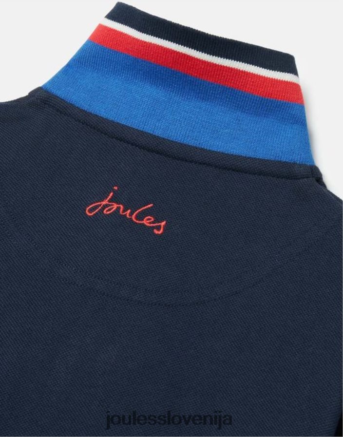 Joules oblačila fantje woody polo majica 2-12 let NFBJ4H372 francoska mornarica