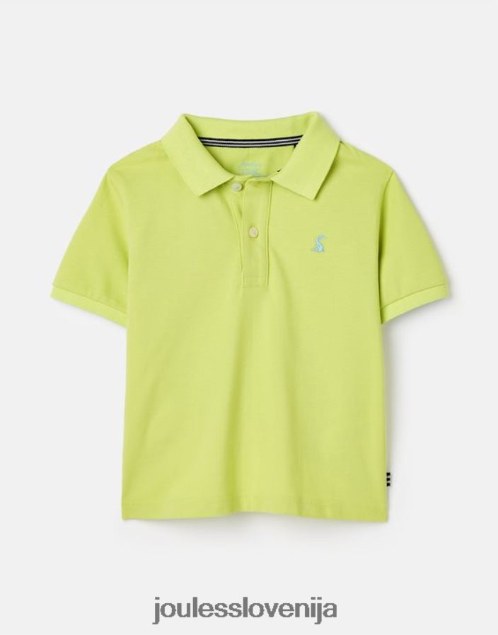 Joules oblačila fantje woody polo majica 2-12 let NFBJ4H375 limeta granita