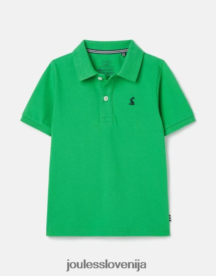 Joules oblačila fantje woody polo majica 2-12 let NFBJ4H377 zelena