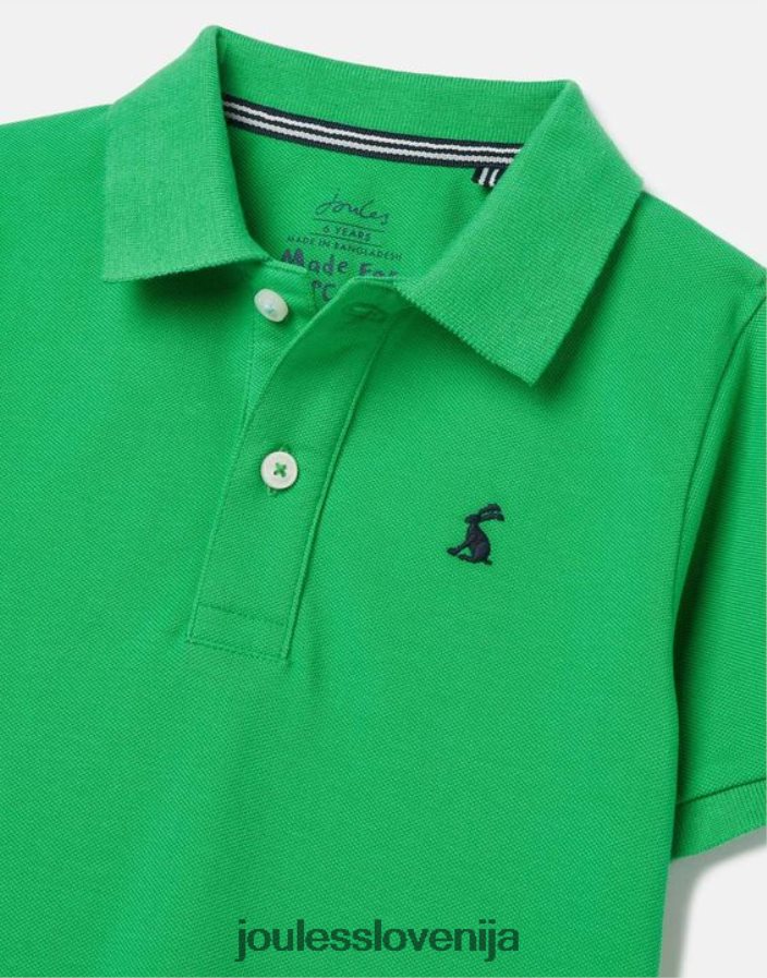 Joules oblačila fantje woody polo majica 2-12 let NFBJ4H377 zelena