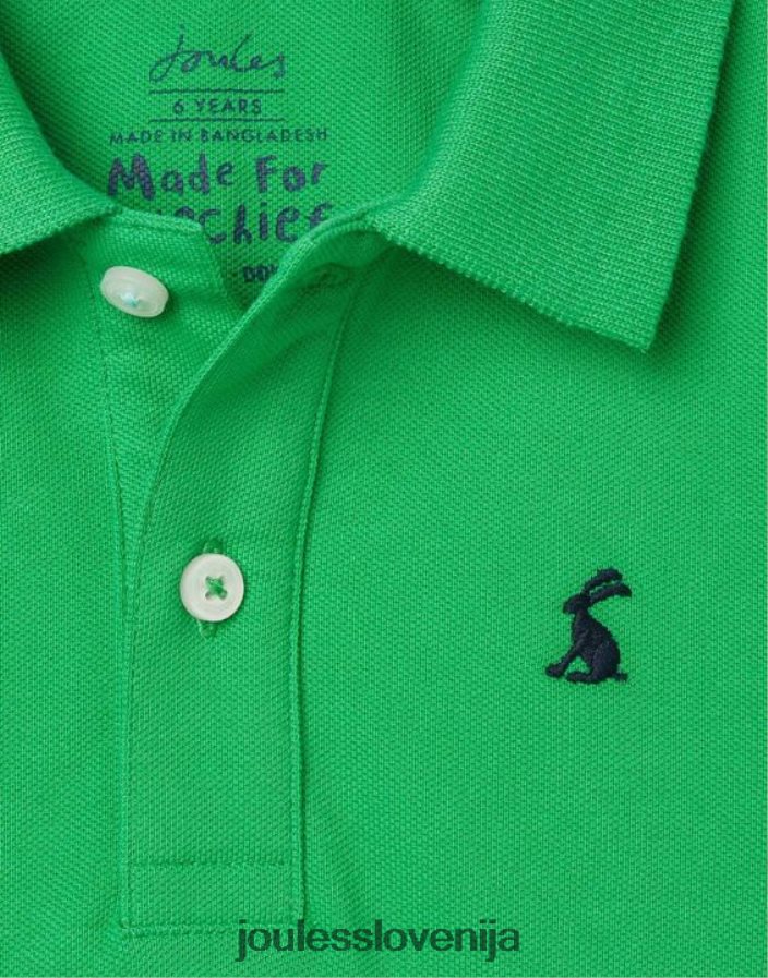 Joules oblačila fantje woody polo majica 2-12 let NFBJ4H377 zelena
