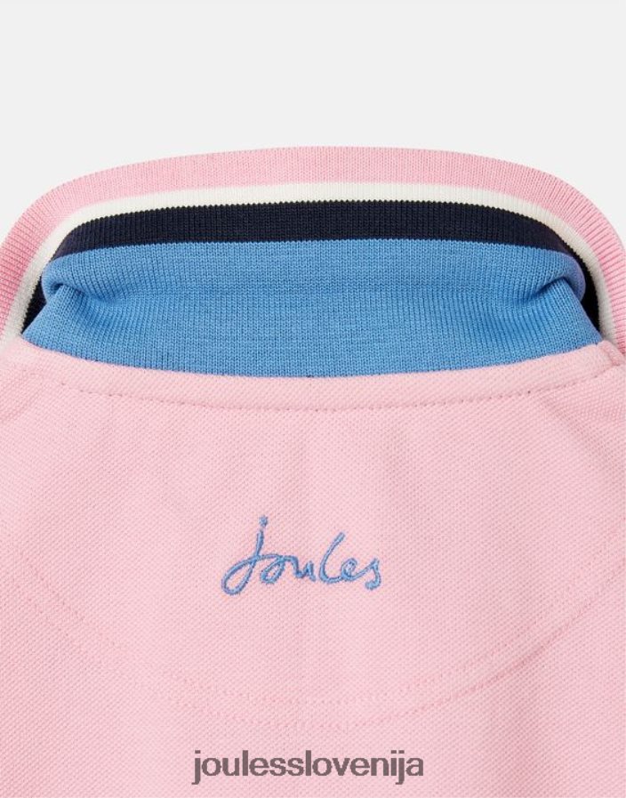 Joules oblačila fantje woody polo majica 2-12 let NFBJ4H378 svetlo roza