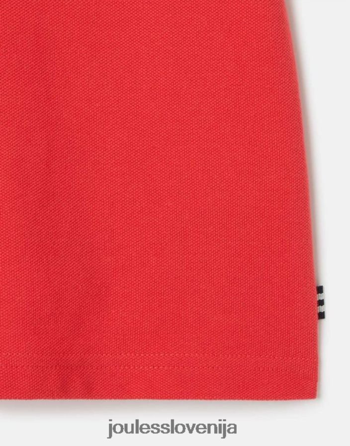 Joules oblačila fantje woody polo majica 2-12 let NFBJ4H380 rdeča