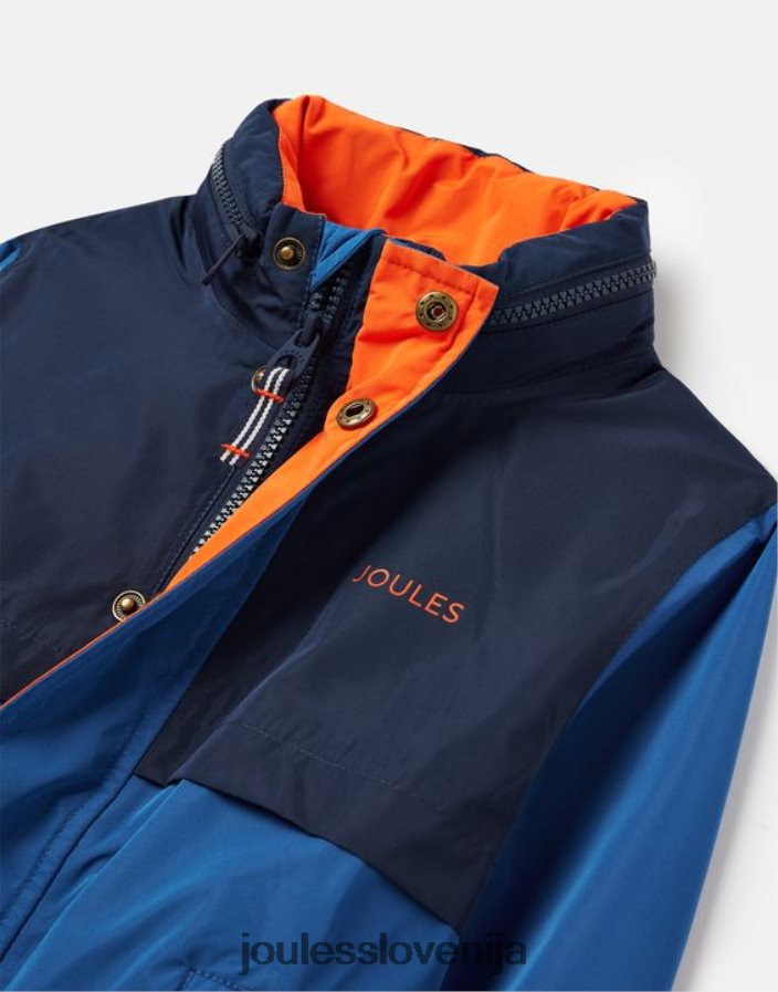 Joules oblačila fantje nepremočljiva jakna sailaway 2-12 let NFBJ4H338 temno modra