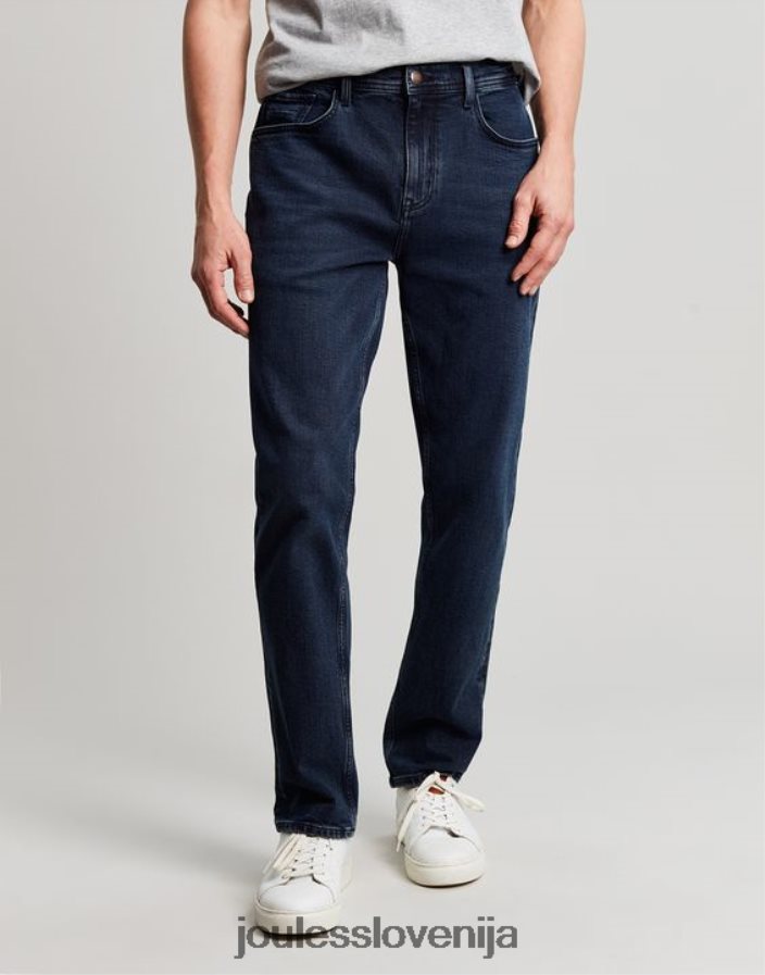 Joules oblačila moški oakham slim fit jeans jeans s 5 žepi NFBJ4H205 ink wash denim