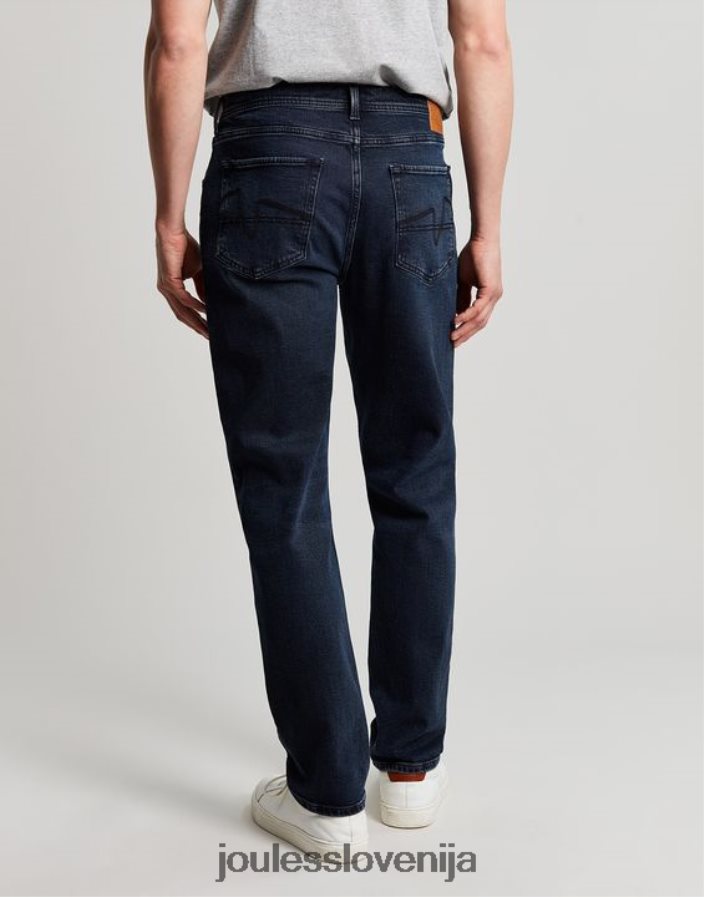Joules oblačila moški oakham slim fit jeans jeans s 5 žepi NFBJ4H205 ink wash denim