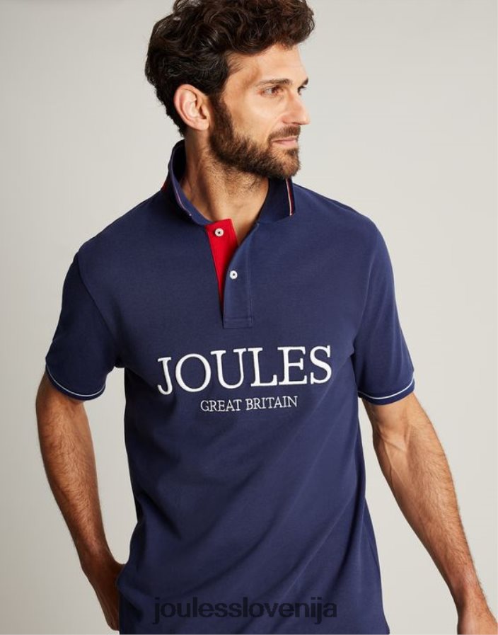 Joules oblačila moški Polo majica NFBJ4H237 temno modra