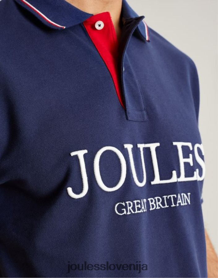 Joules oblačila moški Polo majica NFBJ4H237 temno modra