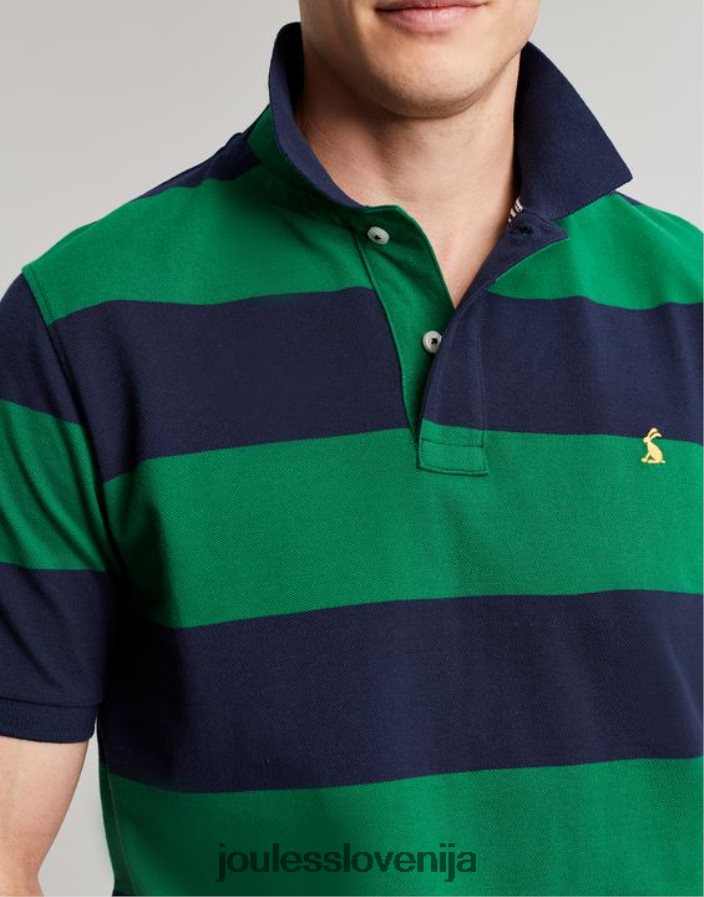 Joules oblačila moški filbert polo majica NFBJ4H218 mornarsko zelena črta