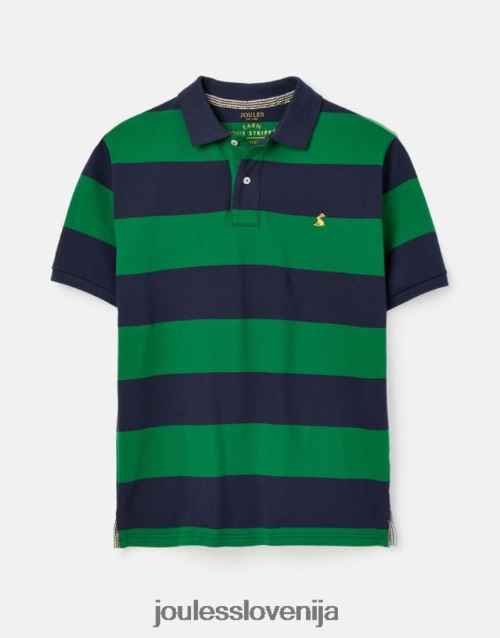 Joules oblačila moški filbert polo majica NFBJ4H218 mornarsko zelena črta