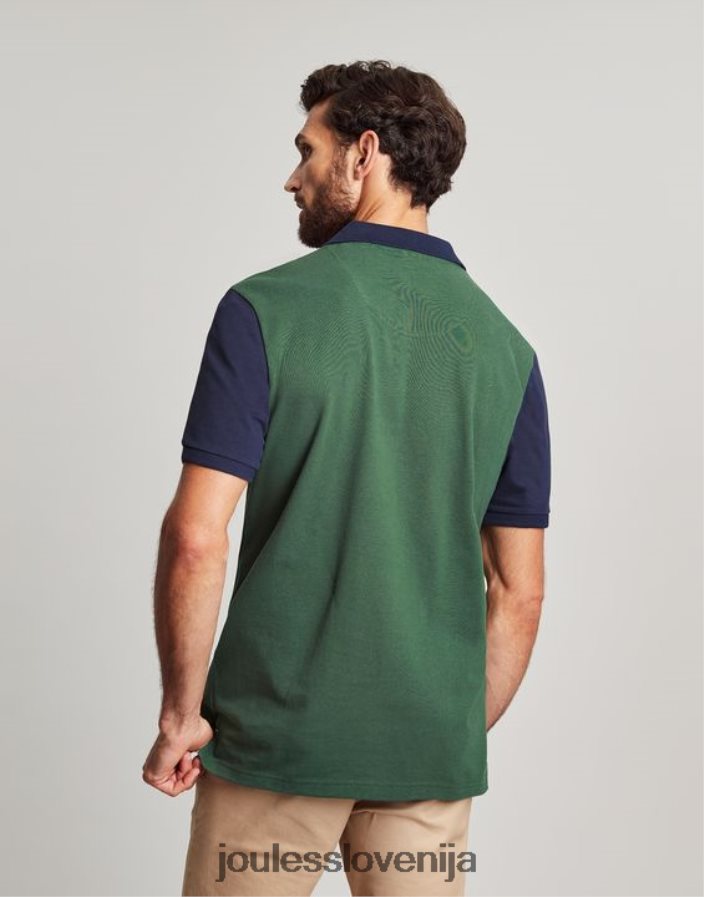 Joules oblačila moški woody polo majica NFBJ4H173 temno zelena