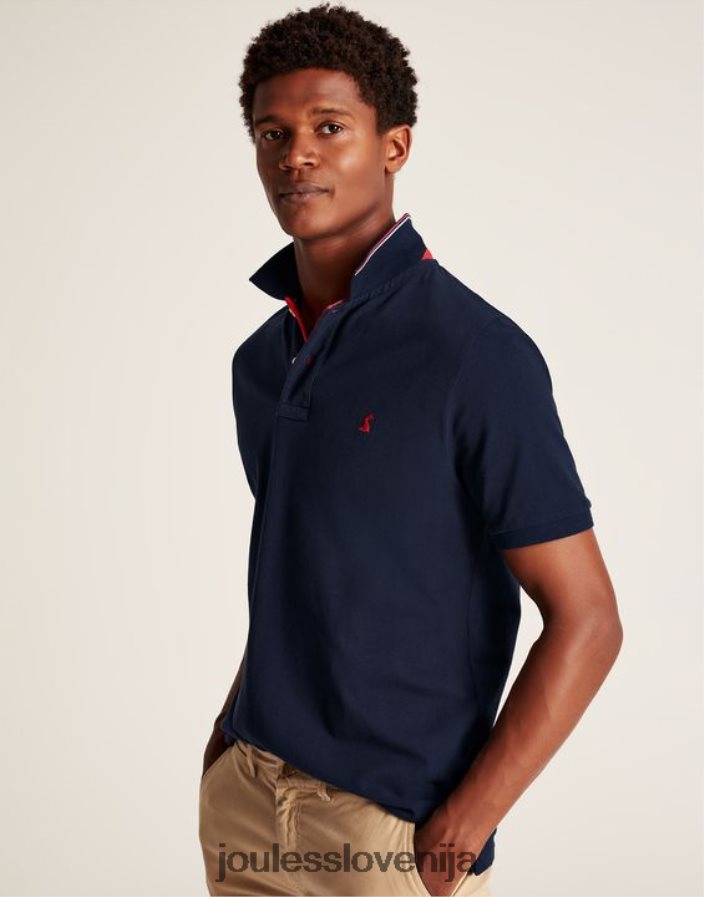 Joules oblačila moški woody polo majica NFBJ4H181 francoska mornarica
