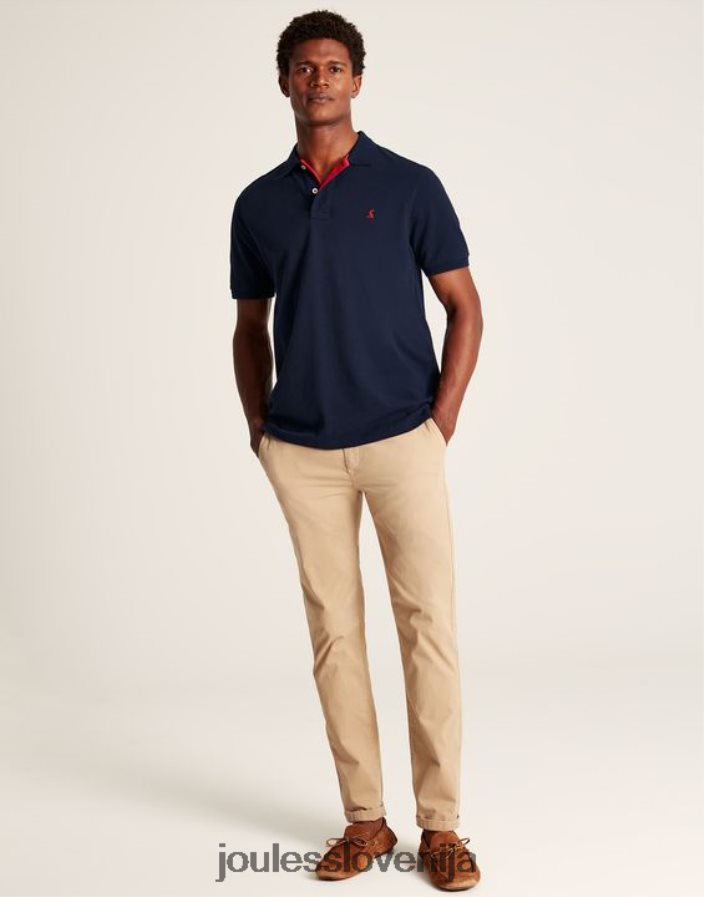 Joules oblačila moški woody polo majica NFBJ4H181 francoska mornarica