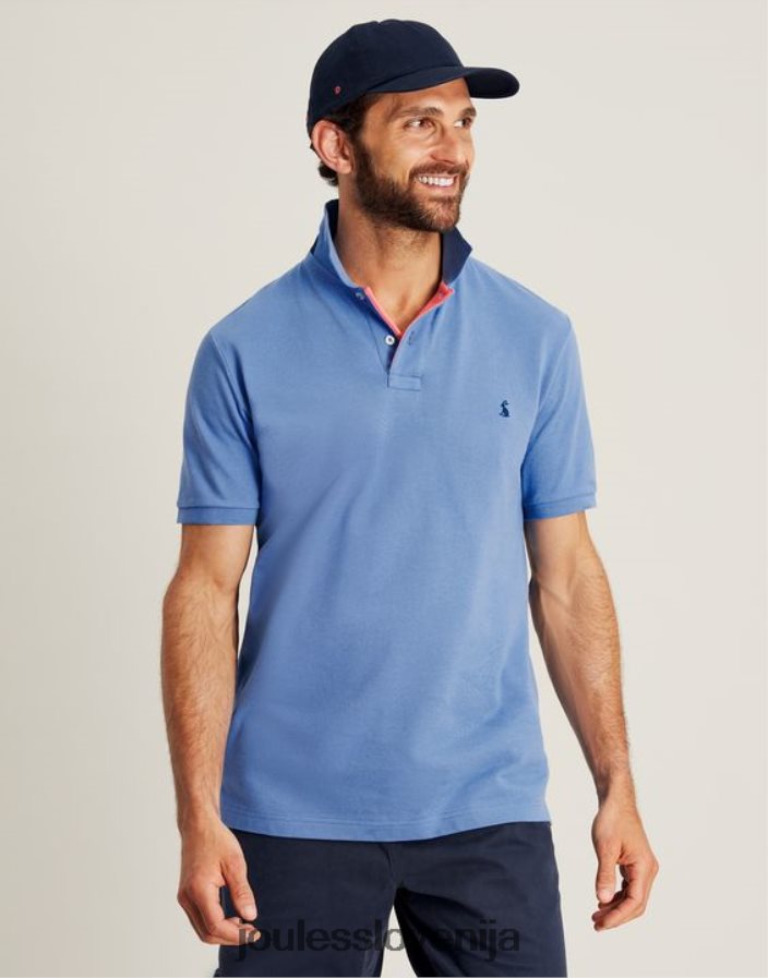 Joules oblačila moški woody polo majica NFBJ4H188 modra