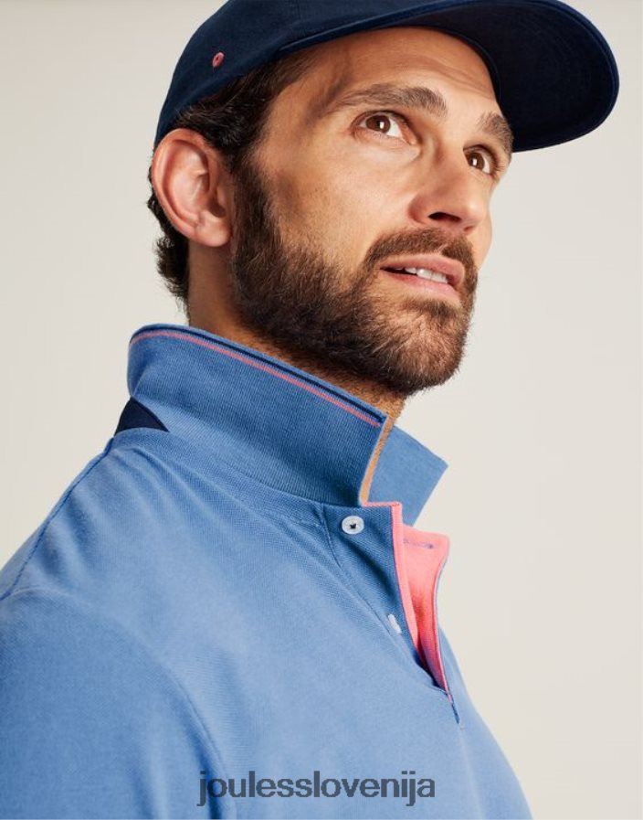 Joules oblačila moški woody polo majica NFBJ4H188 modra