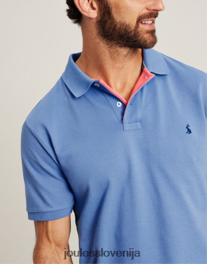 Joules oblačila moški woody polo majica NFBJ4H188 modra