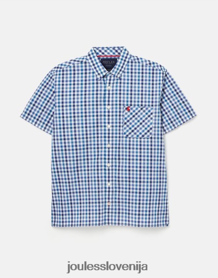 Joules oblačila moški klasična karirasta srajca wilson NFBJ4H242 modri gingham