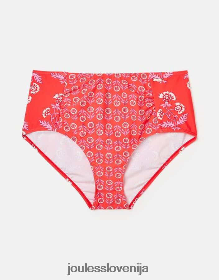 Joules oblačila ženske spodnji del bikinija v barvi jasmina NFBJ4H105 ditsy roza