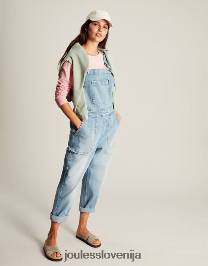 Joules oblačila ženske majica z dolgimi rokavi holly crew NFBJ4H40 balerina