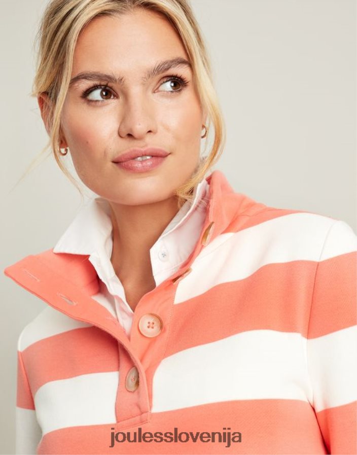Joules oblačila ženske serena pulover NFBJ4H25 roza trak